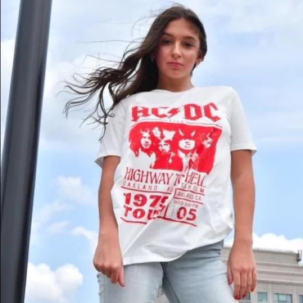 AC/DC graphic tee